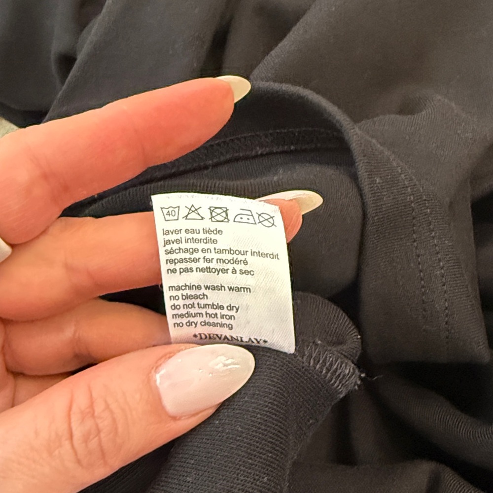 Lacoste Men's High Neck Black Solid Quarter-Zip Interlock Sweatshirt Sz 8 (3XL) - Picture 9 of 12